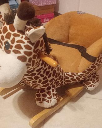 giraffa a dondolo per bambini