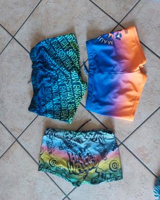 SET n3 calzoncini da mare