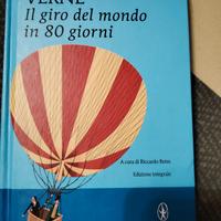 Libro  "Il giro del mondo in 80 giorni  " Verne