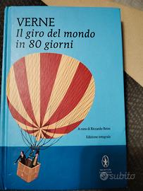 Libro  "Il giro del mondo in 80 giorni  " Verne