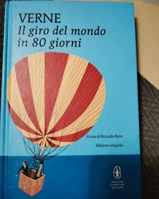 Libro  "Il giro del mondo in 80 giorni  " Verne