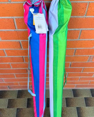 Ombrellone da spiaggia SPF 50 come nuovo 180 cm