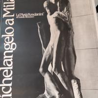 Poster in carta Pieta' di Rondanini