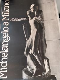 Poster in carta Pieta' di Rondanini