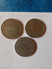 lotto monete Giordania e Tunisi 