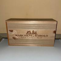 MARCHESI DI BAROLO SCATOLA LEGNO DA 2 BOTTIGLIE