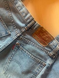 Levi’s 501 vintage originali- denim chiaro anni 90