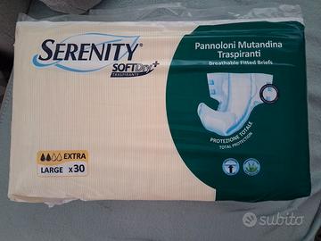 Pannoloni Extra Large Serenity pacco da 30 pz