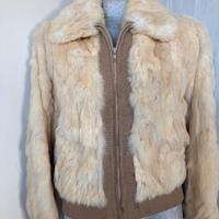 Bomber vintage pelliccia Rabbit