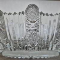 Centrotavola cristallo anni 50