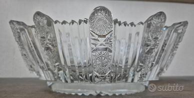 Centrotavola cristallo anni 50