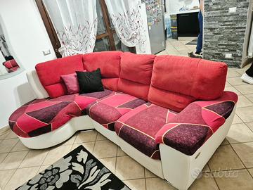 Diivano  con penisola tonda 