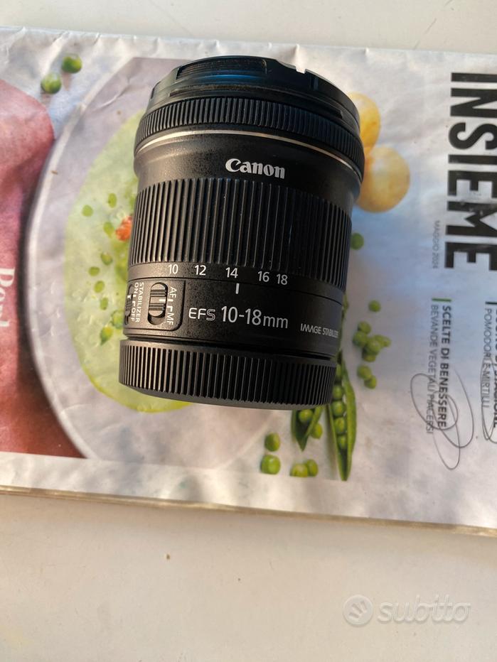 Obiettivo Canon EF-S 10-18mm F/4.5-5.6 IS STM - Grandangolo Per Fotocamere APS-C - Foto 4