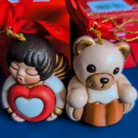 Coppia addobbi Thun limited edition, Teddy+ angelo