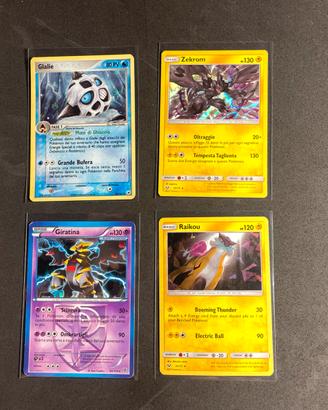 Lotto Carte Pokémon Holo Giratina Zekrom