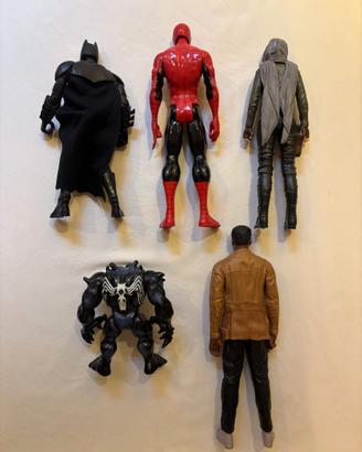 Lotto Action Figure 30cm Marvel e Star Wars