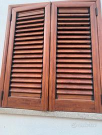 Persiana e finestra misure 120 per 120