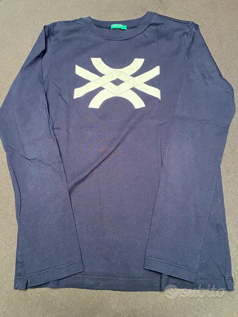 Canottiera United Colors Of Benetton Per Bambini - Cotone 100% Con Stampa Lettering - Foto 2