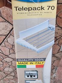 Stendibiancheria da parete GIMI TELEPACK 70