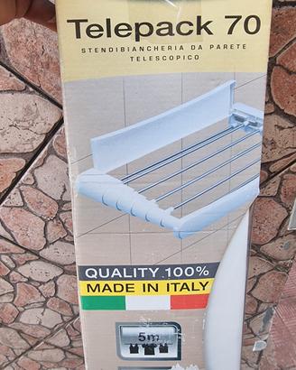 Stendibiancheria da parete GIMI TELEPACK 70