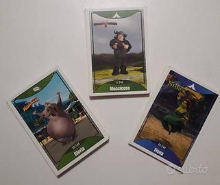 Le grandi avventure dreamworks- lotto cards (pam)