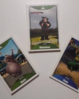 Le grandi avventure dreamworks- lotto cards (pam)