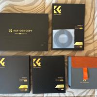 K&F Concept Kit di sistema Holder porta filtri