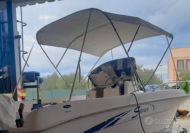 Tendalino in acciaio barca