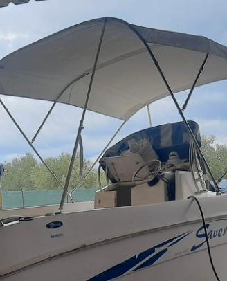 Tendalino in acciaio barca