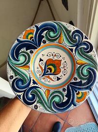 piatto da parete fatto a mano