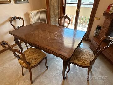 Tavolo Provenzale Rettangolare allungabile