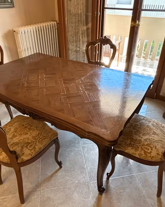Tavolo Provenzale Rettangolare allungabile