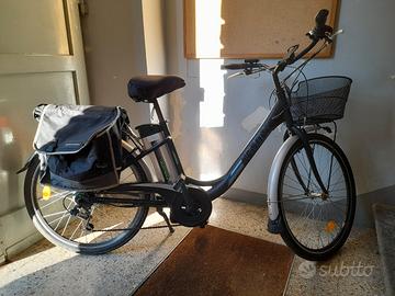 Ebike Armony alluminio + specchio borse e cestello