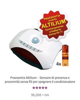 Sensori di presenza per condizionatori