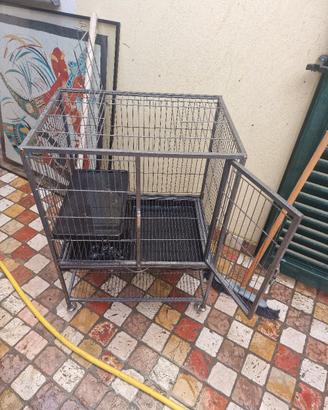 gabbia con porta laterale e alta