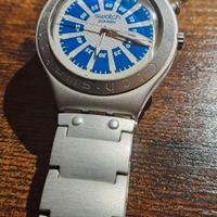 Swatch Irony Aluminum "Blue Wheel" (2006)