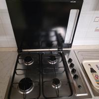 piano cottura a metano 4 fuochi in incasso