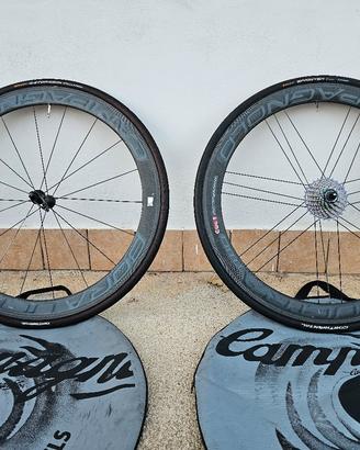 RUOTE STRADA CARBONIO CORSA CAMPAGNOLO BORA   50
