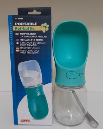 Pet-Bottle Abbeveratoio da viaggio per animali 
