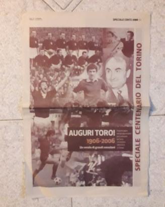 Auguri toro 1906-2006 + foto squadra torino fc