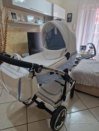 Trio Junama Diamond Candy 3 in 1 Azzurro e Bianco