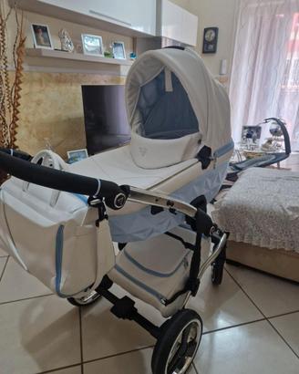 Trio Junama Diamond Candy 3 in 1 Azzurro e Bianco