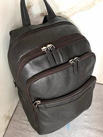 Zaino piquadro pelle marrone