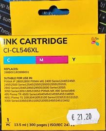 Cartuccia CL-546XL colore, compatibile per Canon