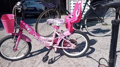 bicicletta bimba  color rosa