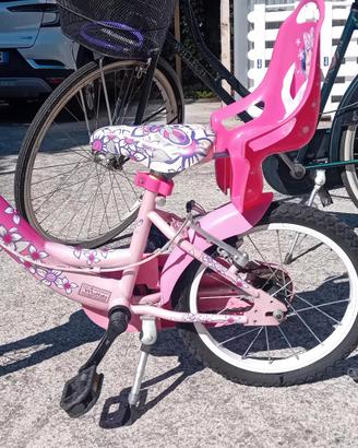 bicicletta bimba  color rosa