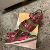 Sandalo fucsia bambina