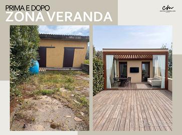 Bilocale luminoso con terrazzo abitabile