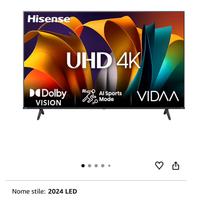 TV hisense 50 pollici 4k - in garanzia