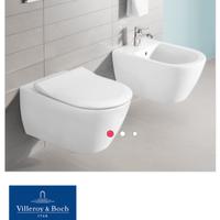 Wc piu sedile bidet sospesi